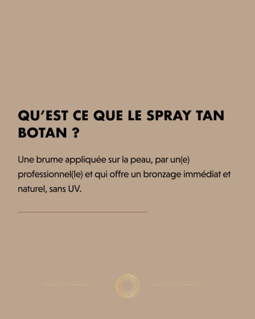 Pour vous, qu’est-ce qui fait que le spray tan BOTAN devient un incontournable en cabine ?
Partagez ce post avec vos clients pour leur donner envie de tester le hâle nouvelle génération.#botan #botancosmetics #spraytan #bronazgenouvellegeneration #hâlenaturel #beauteeninstitut #professionnelbeaute #spraytanexpert #soinprofessionnel #innovationsbeaute #glowingskin #beautenaturelle #cleanbeauty #greenbeauty #sansuv