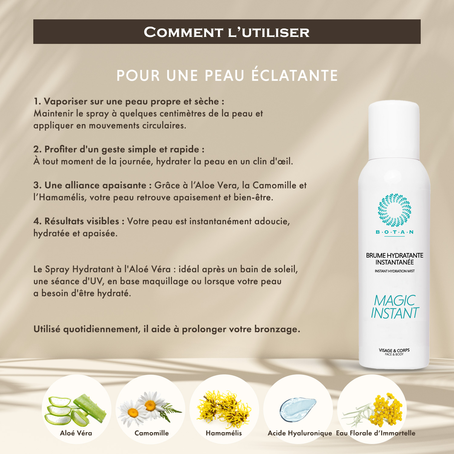 brume hydratante mode d emploi