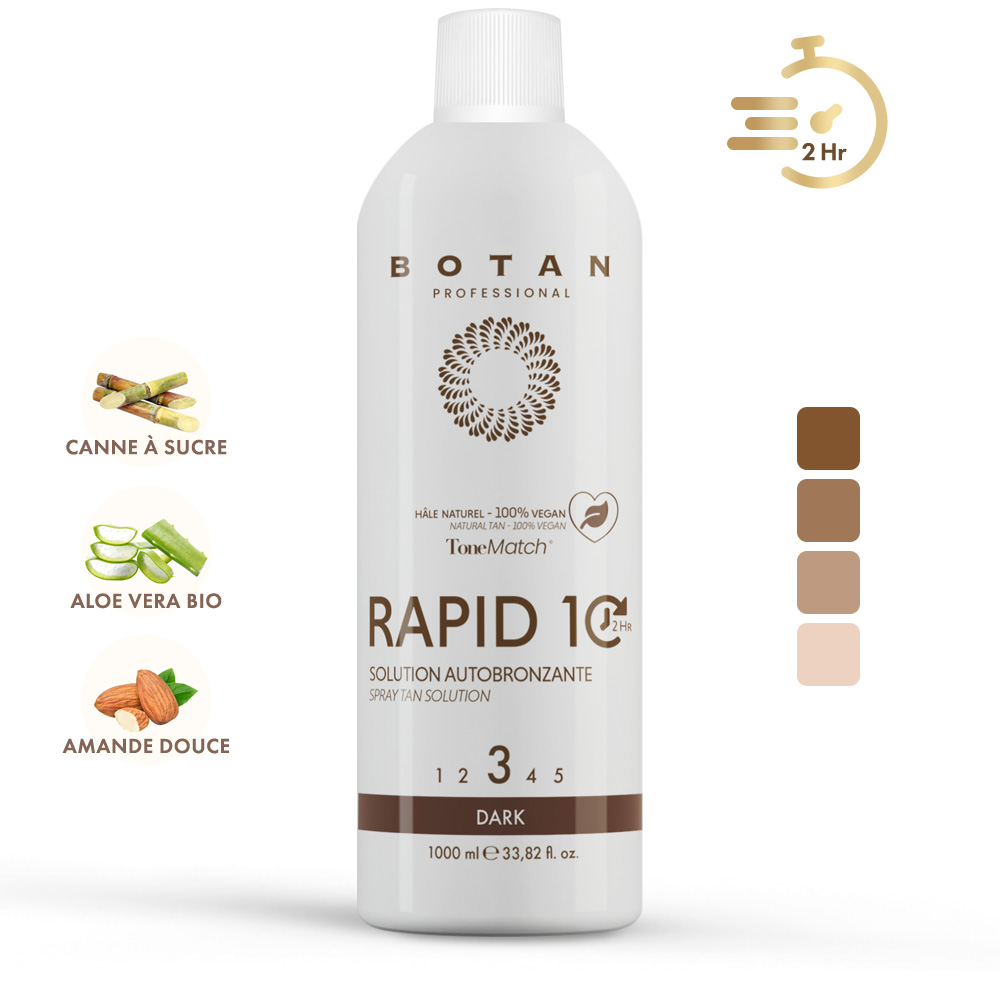 lotion spray tan rapid 10 amande douce