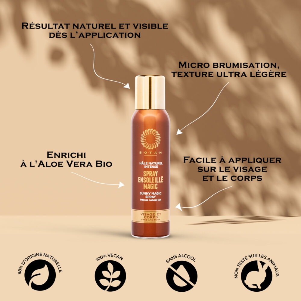 spray autobronzant naturel