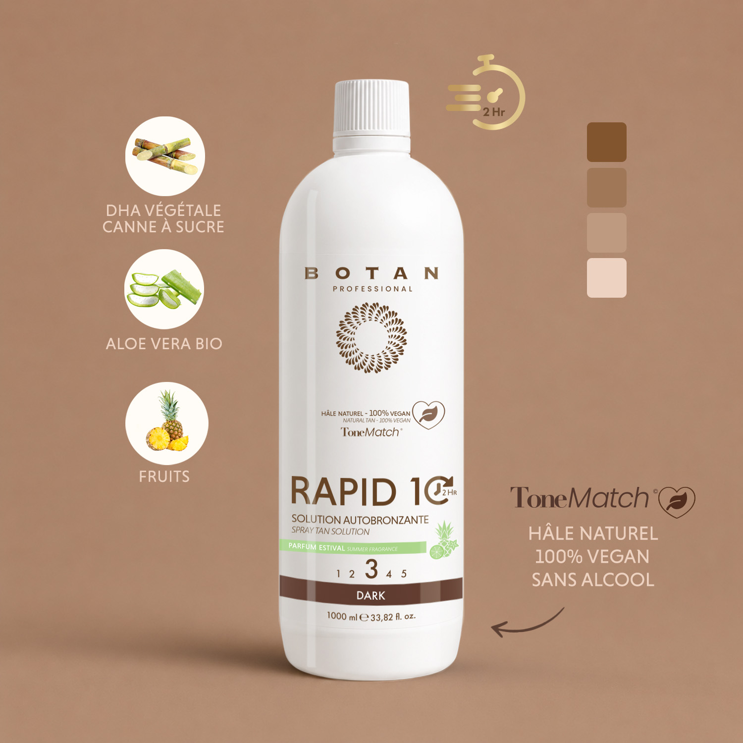 Lotion Autobronzante Rapid 10 Spray Tan