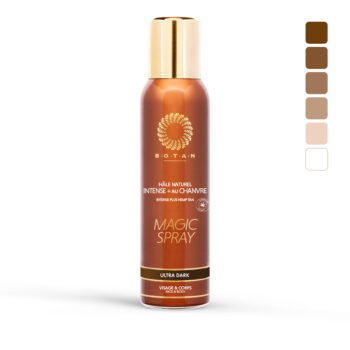 spray bronzant intense au chanvre