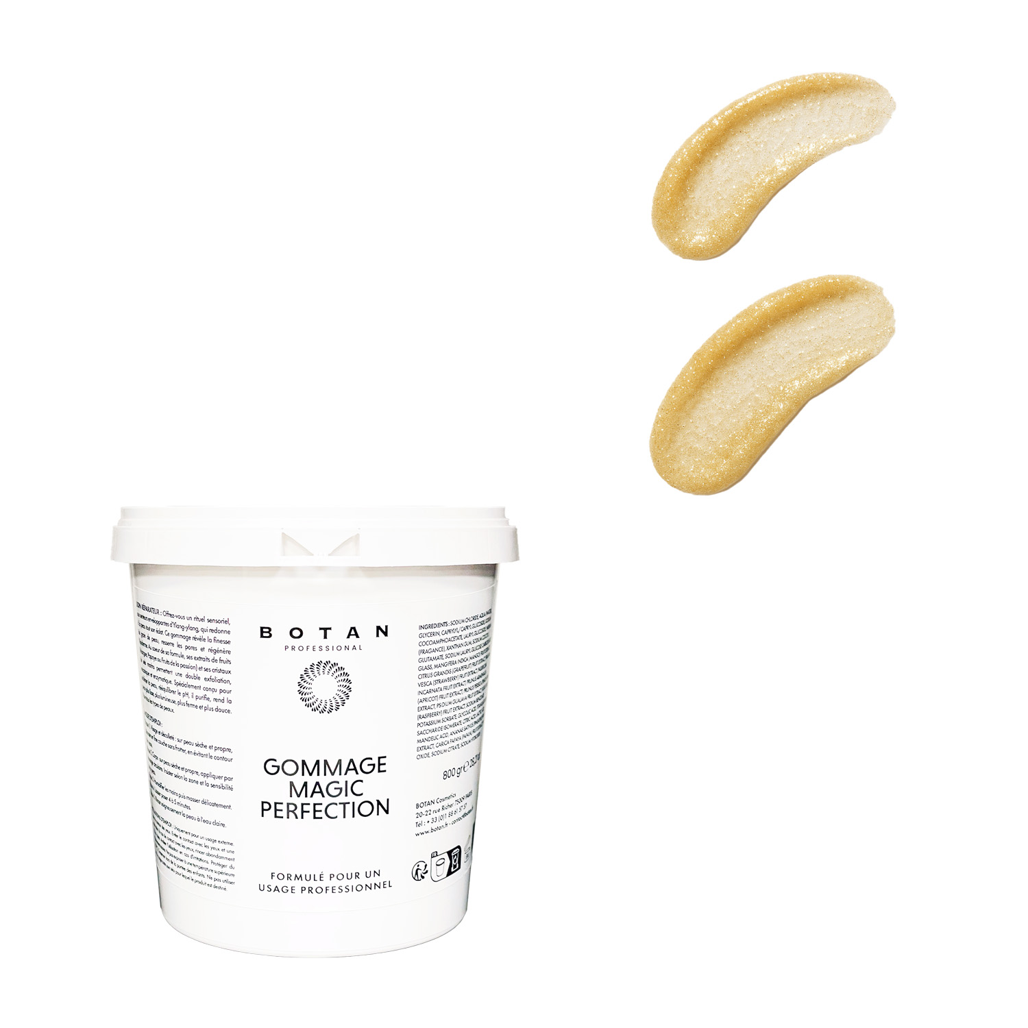 gommage magic perfection cabine double action