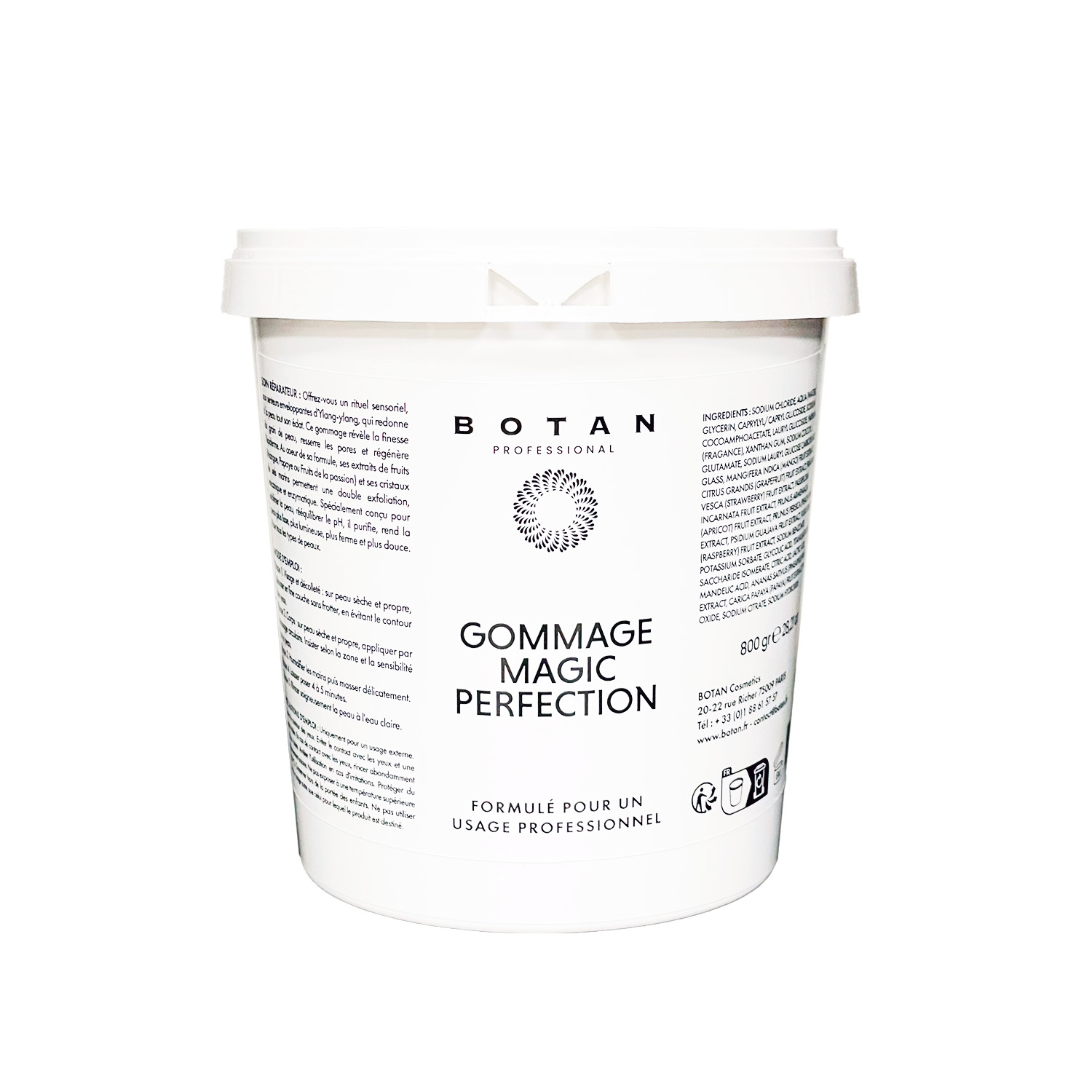 gommage magic perfection cabine