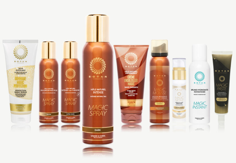 gamme de soins bronzants botan