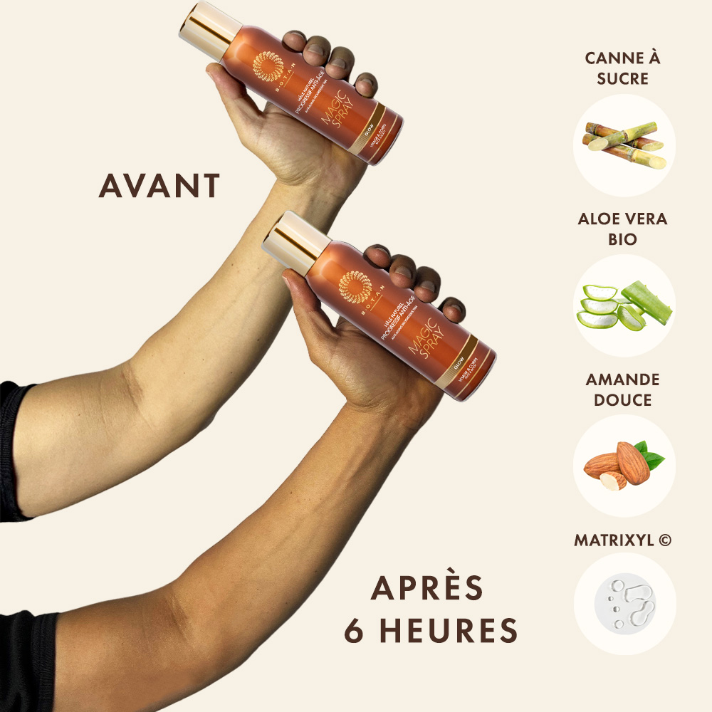 avant après spray progressif anti-age