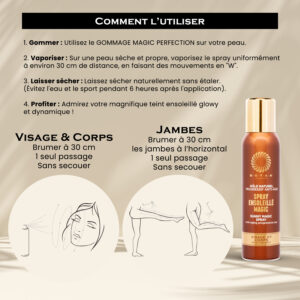 Comment utiliser le spray tan progressif