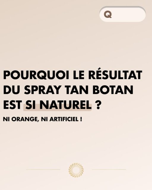 « Est-ce que ça fait orange ? » C’est LA question qu’on nous pose le plus. On sait que le spray tan a longtemps eu cette réputation « à la Donald Trump », mais BOTAN, ce n’est pas un spray tan comme les autres : une DHA haut de gamme 100% vegan, des ingrédients d’origine naturelle, sans alcool et un parfum hypoallergénique, pour un résultat naturel, ni orange ni vert.#botancosmetics #botan #spraytan #hâlenaturel #beaute #soinsnaturels #bienetre #veganbeauty #institutdebeaute #esthetique #selfcare #glowingskin #spraytanfrance #confianteetrayonnante #soinsvegan