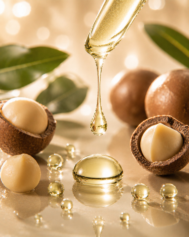 spray tan huile de macadamia