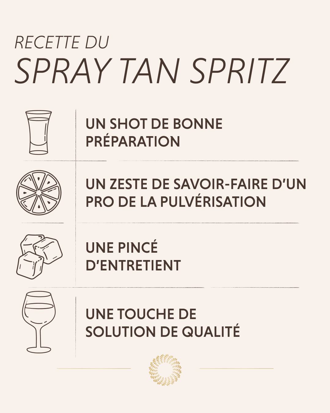 Le cocktail beauté ultime pour une peau dorée, lumineuse et zéro défaut tout l'été. 🍹✨
Comme pour une bonne recette, le secret d'un résultat impeccable réside dans l'équilibre parfait de chaque étape.
L'occasion idéale d'expliquer à vos clientes que la magie d'un beau résultat, c'est un travail d'équipe entre votre expertise technique et leurs bons gestes à la maison !#botancosmetics #spraytanfrance #bronzagenaturel #institutdebeaute #recettebonnemine