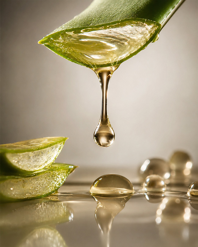 spray tan aloe vera